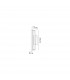 Durban Wall Lamp 10W LED 3000K 780lm White 3yrs Warranty-7