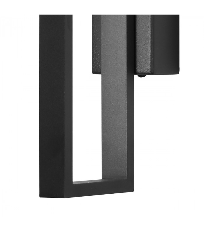 Durban Wall Lamp 10W LED 3000K 780lm Black 3yrs Warranty-4