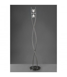 Eclipse Floor Lamp 2 Light G9 Polished Chrome NOT LED/CFL Compatible-2