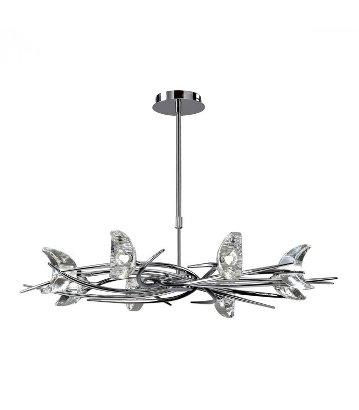 Eclipse Telescopic 8 Light G9 Polished Chrome-1