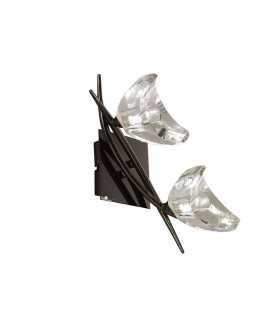 Eclipse Wall Lamp 2 Light G9 Black Chrome-1