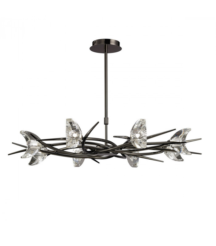 Eclipse Telescopic 8 Light G9 Black Chrome-1