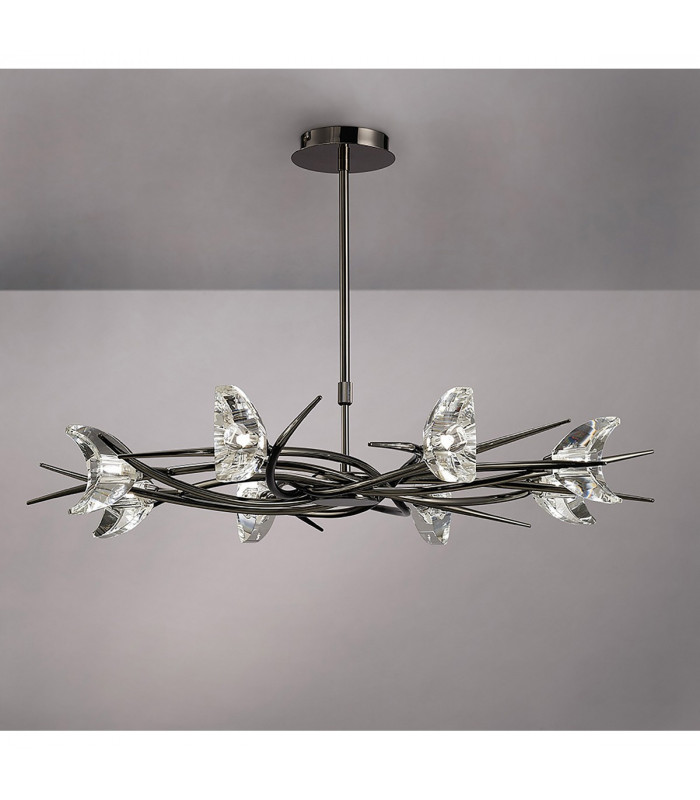 Eclipse Telescopic 8 Light G9 Black Chrome-2