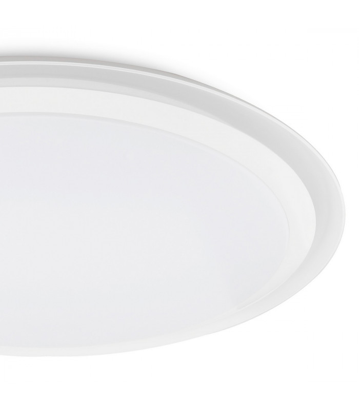 Edge Smart Ceiling, 80W LED, 3000-5000K Tuneable White, 4300lm, Remote Control, 3yrs Warranty