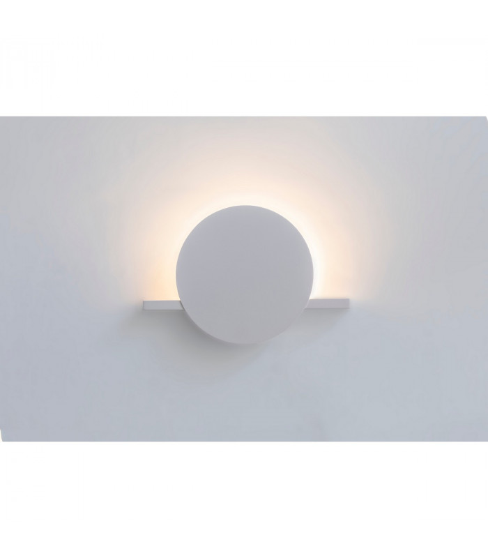 Eris 1 Light Wall Lamp 8W LED 3000K 640lm White 3yrs Warranty-2