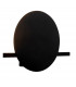 Eris 2 Light Wall Lamp 16W LED 3000K 1280lm Black 3yrs Warranty-7