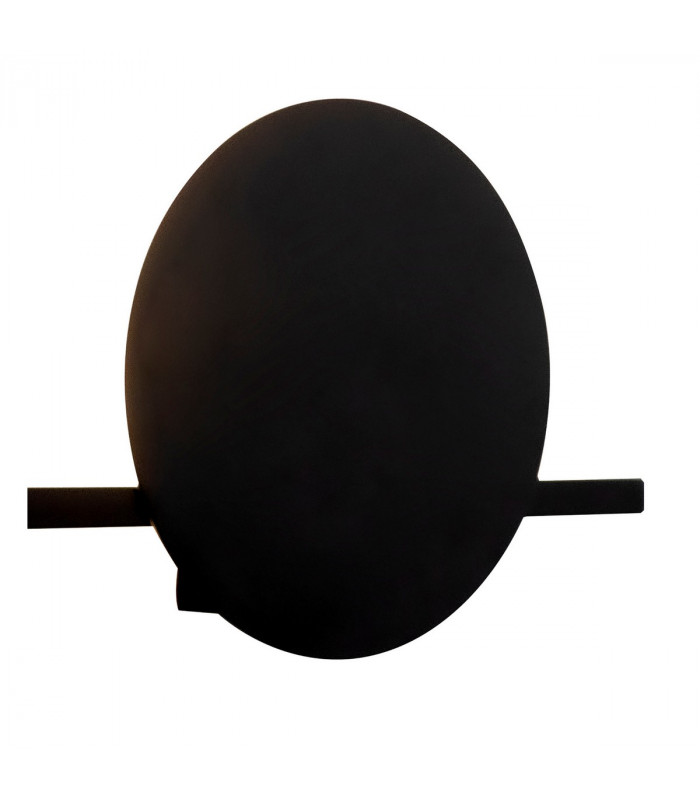 Eris 2 Light Wall Lamp 16W LED 3000K 1280lm Black 3yrs Warranty-7