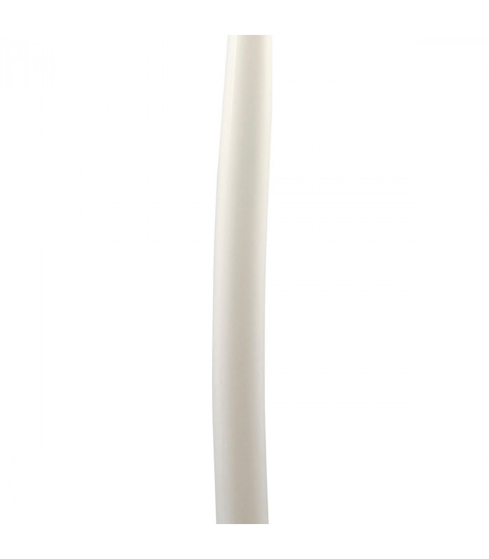 Estalacta Floor Lamp 1 Light GU10 Small Indoor/Outdoor IP44, Silver/Opal White