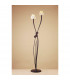 (0008 006) Estilo Floor Lamp 2 Light E14 Brown/Black Oxide-2