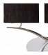 Eve Wall Lamp 2 Light E27 Polished Chrome With Black Oval Shades-8