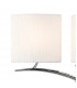 Eve Wall Lamp 3 Light E27 Polished Chrome With White Oval Shades-6