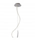 Eve Pendant 3 Light E27 Polished Chrome With Black Round Shade-3