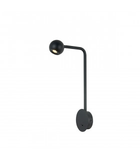 Eyes Wall Lamp Switched 6W LED 3000K 390lm Sand Black 3yrs Warranty-1