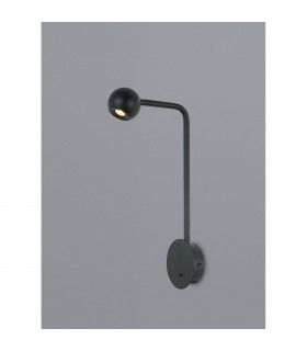 Eyes Wall Lamp Switched 6W LED 3000K 390lm Sand Black 3yrs Warranty-2