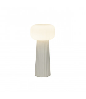 Faro Table Lamp 1 Light E27 White-1
