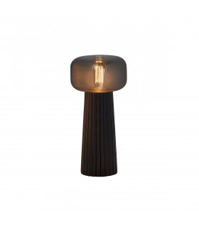 Faro Table Lamp 1 Light E27 Black-1