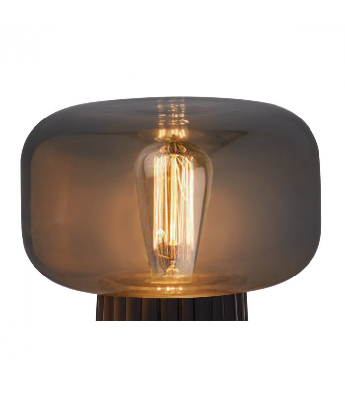 Faro Table Lamp 1 Light E27 Black-3