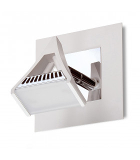 Filippo Spot Light 1 Light 5W LED 3000K 450lm Matt White/Polished Chrome 3yrs Warranty-1