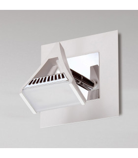 Filippo Spot Light 1 Light 5W LED 3000K 450lm Matt White/Polished Chrome 3yrs Warranty-2