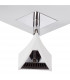 Filippo Spot Light 4 Light LED Square 20W 3000K, 1750lm, Matt White/Polished Chrome, 3yrs Warranty