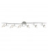 Flavia Linear Spot Light 6 Light G9 With Adjustable Heads Polished Chrome-1
