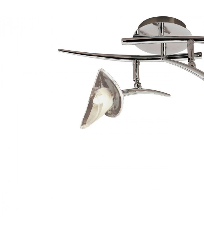 Flavia Linear Spot Light 2 Light G9 With Adjustable Heads Polished Chrome-3