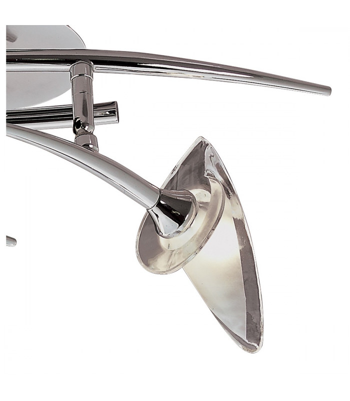 Flavia Linear Spot Light 2 Light G9 With Adjustable Heads Polished Chrome-6