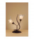 (0024 006) Florida Table Lamp 2 Light E14 Brown/Black Oxide-2