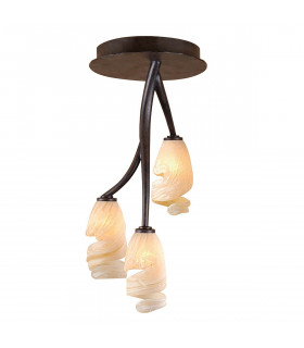 Forest Ceililng 3 Light G9 Brown/Black Oxide-1