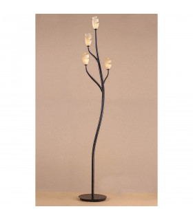 Forest Floor Lamp 4 Light G9 Brown/Black Oxide NOT LED/CFL Compatible-2