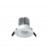 Formentera Recessed Swivel Downlight 10.75cm Round 12W COB LED 4000K 940lm Matt White Driver Included 3yrs Warranty-5