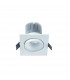 Formentera Recessed Swivel Downlight 8cm Square 7W COB LED 3000K 550lm Matt White Driver Included 3yrs Warranty-1