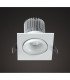Formentera Recessed Swivel Downlight 8cm Square 7W COB LED 3000K 550lm Matt White Driver Included 3yrs Warranty-2