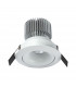 Formentera Recessed Swivel Downlight 10.75cm Round 12W COB LED 3000K 920lm Matt White Driver Included 3yrs Warranty-1
