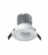 Formentera Recessed Swivel Downlight 10.75cm Round 12W COB LED 3000K 920lm Matt White Driver Included 3yrs Warranty-4