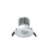 Formentera Recessed Swivel Downlight 10.75cm Round 12W COB LED 3000K 920lm Matt White Driver Included 3yrs Warranty-5