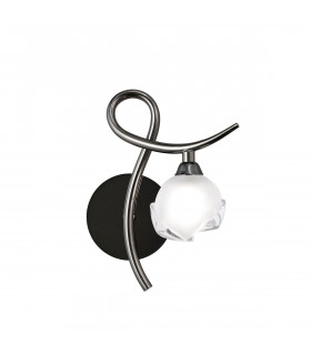 Fragma Wall Lamp Right 1 Light G9 Black Chrome-1