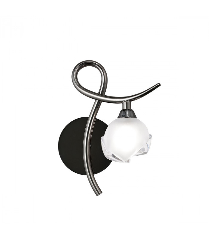 Fragma Wall Lamp Right 1 Light G9 Black Chrome-1