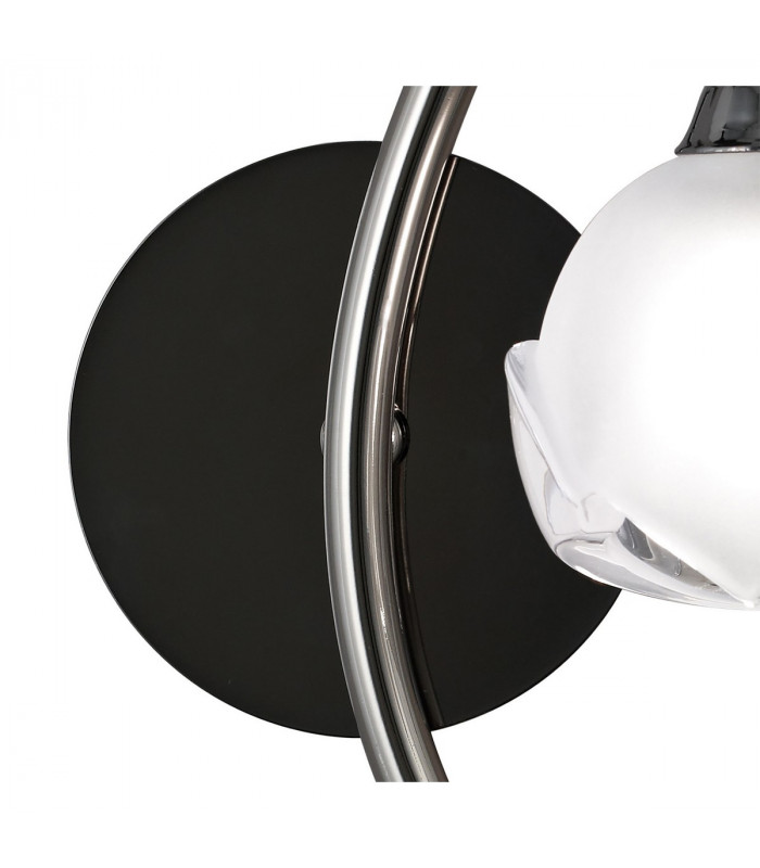 Fragma Wall Lamp Right 1 Light G9 Black Chrome-3