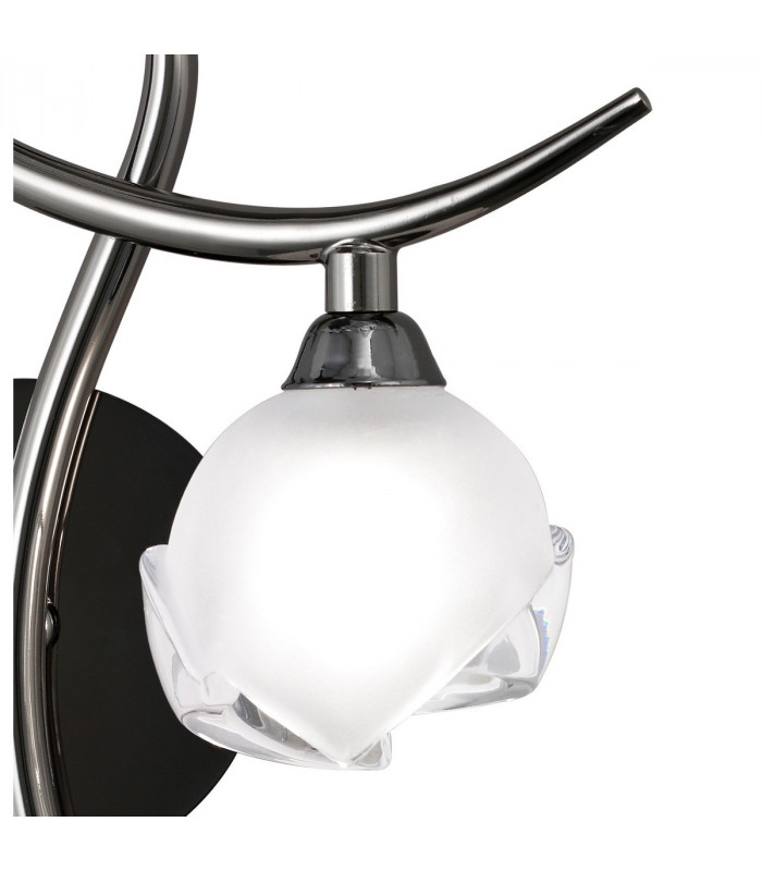 Fragma Wall Lamp Right 1 Light G9 Black Chrome-5