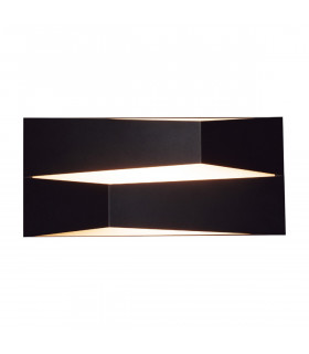 Fuji Wall Light 14W LED 3000K 1250lm Black 3yrs Warranty-1