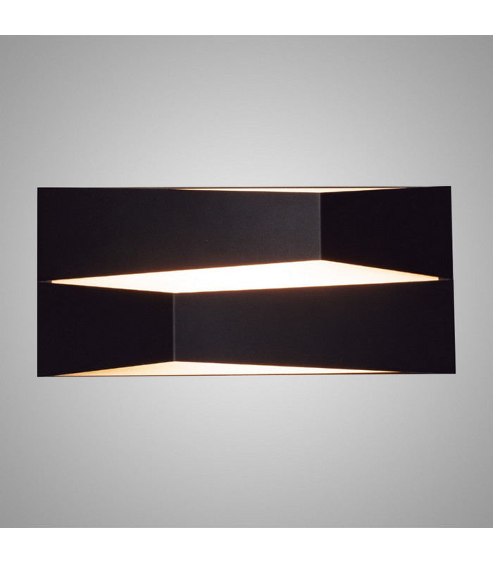 Fuji Wall Light 14W LED 3000K 1250lm Black 3yrs Warranty-2