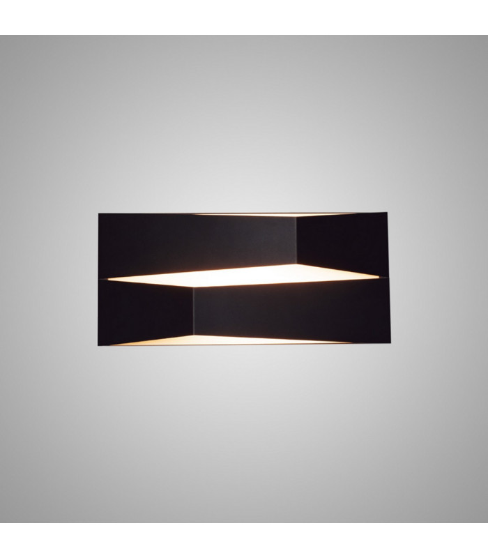 Fuji Wall Light 10W LED 3000K 920lm Black 3yrs Warranty-2