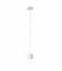 Galaxia Pendant Square 1 Light E27 White / White Cement-3
