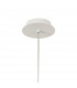 Galaxia Pendant Square 1 Light E27 White / White Cement-4