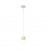 Galaxia Pendant Round 1 Light E27 White/White Cement-1