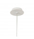 Galaxia Pendant Round 1 Light E27 White/White Cement-3