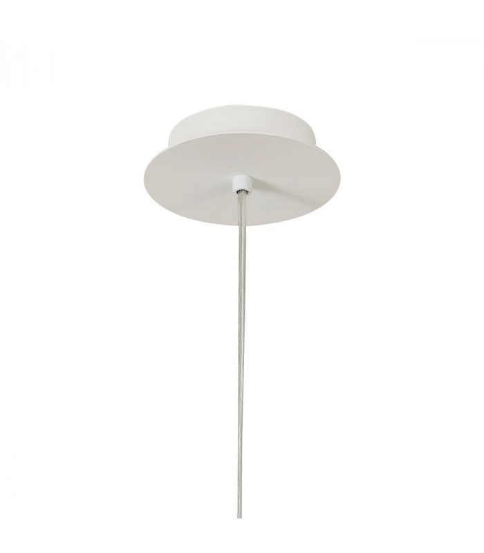 Galaxia Pendant Round 1 Light E27 White/White Cement-3