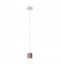Galaxia Pendant Square 1 Light E27 White / Red Cement-3