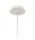 Galaxia Pendant Round 1 Light E27 White/Grey Cement-3